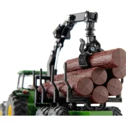 Siku John Deere 8430 med Skogskärra 1954 - 1:50