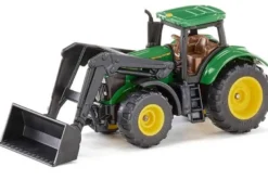 Siku John Deere 6215R traktor med skopa 1395