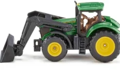 Siku John Deere 6215R traktor med skopa 1395