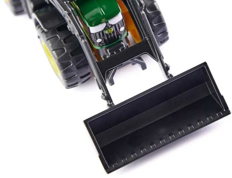 Siku John Deere 6215R traktor med skopa 1395