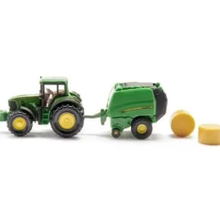 Siku John Deere traktor med Balpress 1665