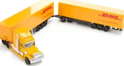 Siku Lastbil Långtradare DHL 1806 skala 1:87