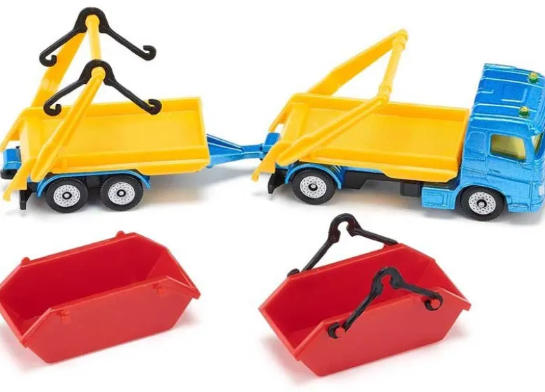 Siku lastbil med container och släp 1695
