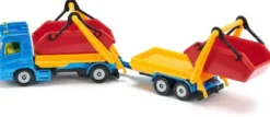 Siku lastbil med container och släp 1695