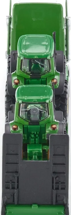 Siku lastbil med trailer och John Deere traktorer 1837 - 1:87