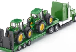 Siku lastbil med trailer och John Deere traktorer 1837 - 1:87