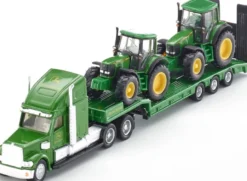 Siku lastbil med trailer och John Deere traktorer 1837 - 1:87