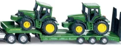 Siku lastbil med trailer och John Deere traktorer 1837 - 1:87