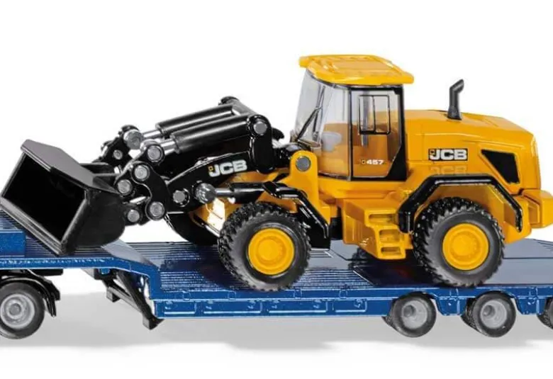 Siku MAN Lastbil Transport med JCB Lastmaskin 1:87