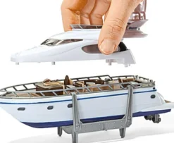 Siku MAN Transportlastbil och Yacht skala 1:87