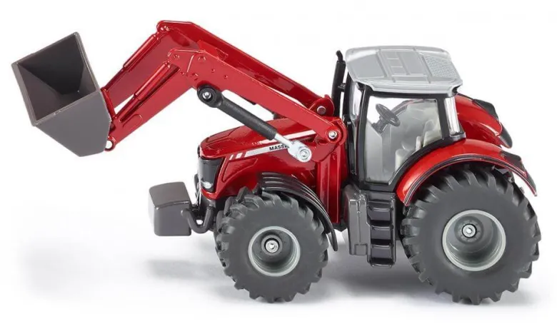 Siku Massey Ferguson 8690 med Lastare 1985 - 1:50