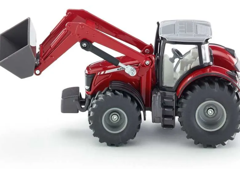 Siku Massey Ferguson 8690 med Lastare 1985 - 1:50