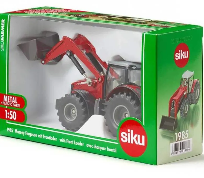 Siku Massey Ferguson 8690 med Lastare 1985 - 1:50