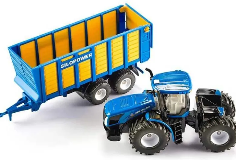 Siku New Holland T9.560 med Ensilagevagn 1947 - 1:50