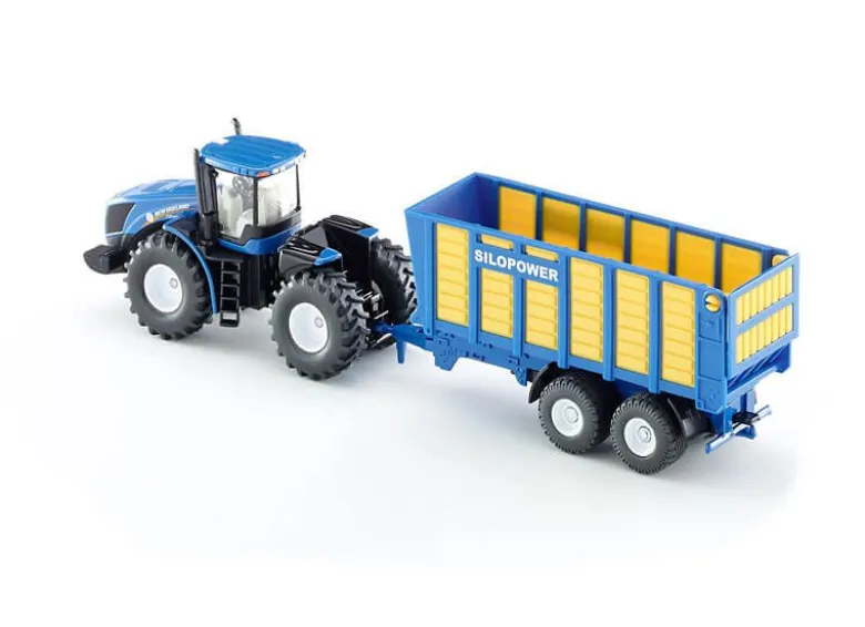 Siku New Holland T9.560 med Ensilagevagn 1947 - 1:50