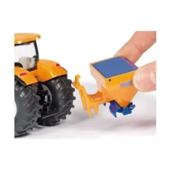 Siku New Holland T7070 med Plog och Spridare 2940 - 1:50