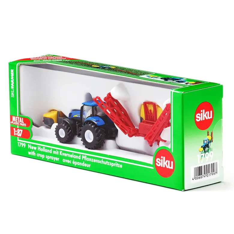 Siku New Holland Traktor med besprutningsredskap 1799 - 1:87