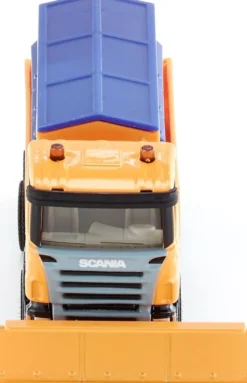 Siku Scania lastbil med plog 1898 - 1:87