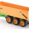 Siku Tipptrailer Joskin 3 axlat släp till Siku traktor 2892 - 1:32