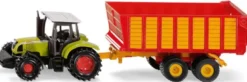 Siku Traktor Claas med ensilagesläp 1650