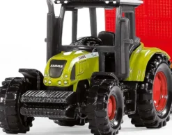 Siku Traktor Claas med ensilagesläp 1650