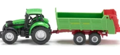 Siku Traktor Deutz Agrotron med gödselspridare 1673