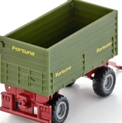 Siku Traktor Dubbelaxlat Släp 1077