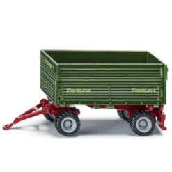 Siku Traktor Dubbelaxlat Släp 1077