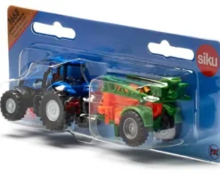 Siku Traktor New Holland med gödselspridare 1668