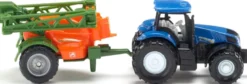 Siku Traktor New Holland med gödselspridare 1668