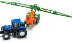Siku Traktor New Holland med gödselspridare 1668