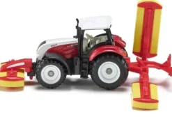 Siku Traktor Steyr med slåtterkross 1672