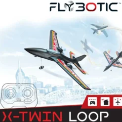 Silverlit Radiostyrt Flygplan X-twin Loop