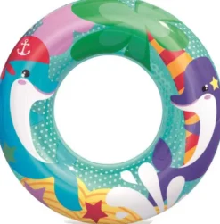 Simring och badring Delfiner 51 cm Bestway