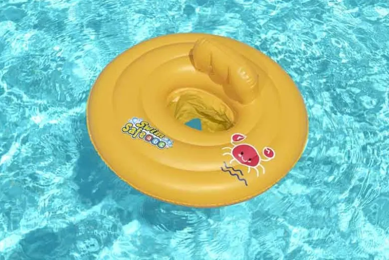 Simträning Simring Badring Baby Bestway