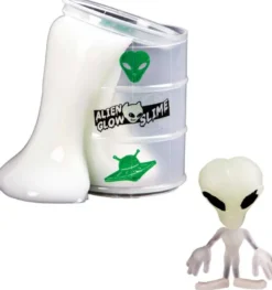 Slime Självlysande med en alien figur