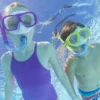 Snorkelset 7 år+ Cyklop Grön till barn Bestway