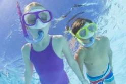 Snorkelset 7 år+ Cyklop Grön till barn Bestway