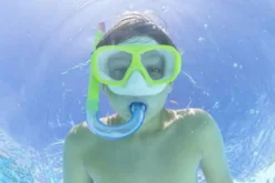 Snorkelset 7 år+ Cyklop Grön till barn Bestway