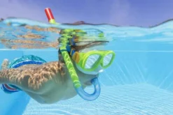 Snorkelset 7 år+ Cyklop Grön till barn Bestway