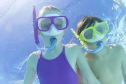 Snorkelset 7 år+ Cyklop Grön till barn Bestway