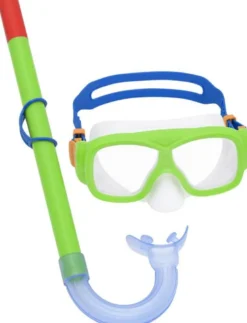 Snorkelset 7 år+ Cyklop Grön till barn Bestway