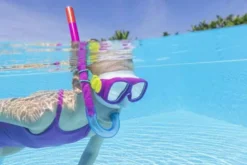 Snorkelset 7 år+ Cyklop Rosa till barn Bestway
