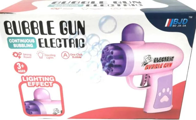 Såpbubbelpistol Fun med såpbubbel skål och såpbubbelvätska
