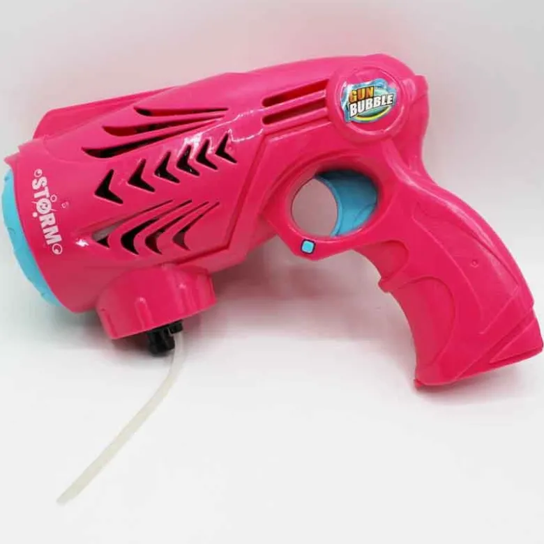 Såpbubbelpistol Storm Rosa
