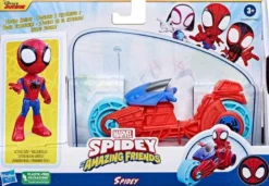 Spidey Motorcykel och Figur 10 cm Spidey and his Amazing Friends