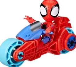 Spidey Motorcykel och Figur 10 cm Spidey and his Amazing Friends