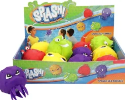 Splash Vattenboll Havsdjur sprutar ut vatten då man kastar dem 9 cm
