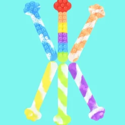 Squido Popit Strip Fidget Kattass 27 cm