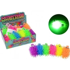 1 st. Blinkande Larv Stretchy Fidget